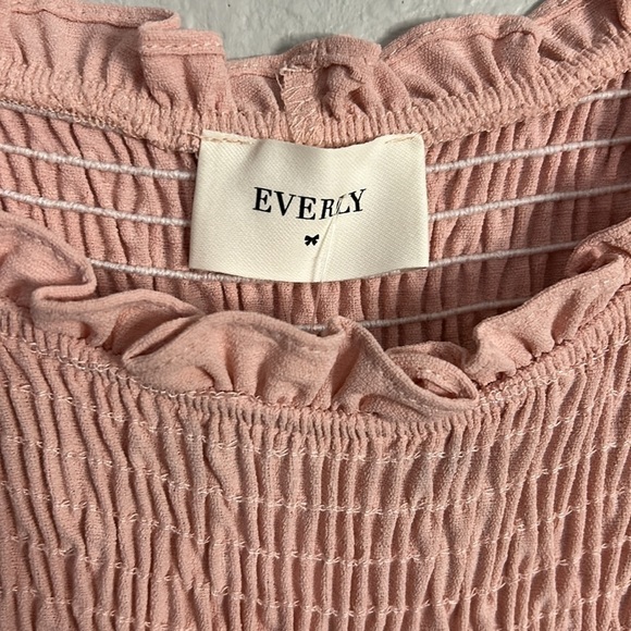 NWT Everly Ruffle Dress Long Sleeved Medium - Picture 3 of 7